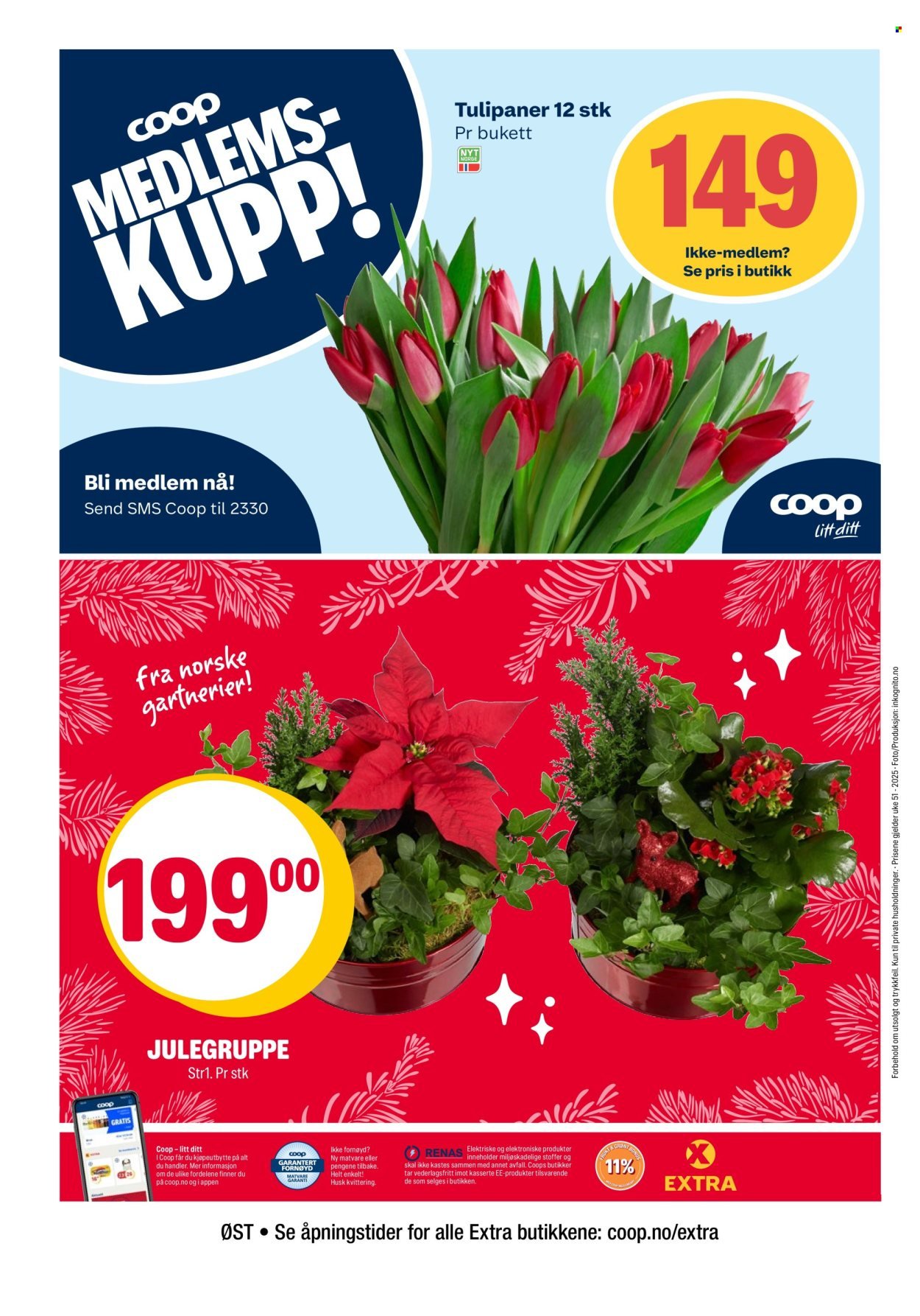 COOP EXTRA kundeavis - Uke 51 (2025-12-15 - 2025-12-21)