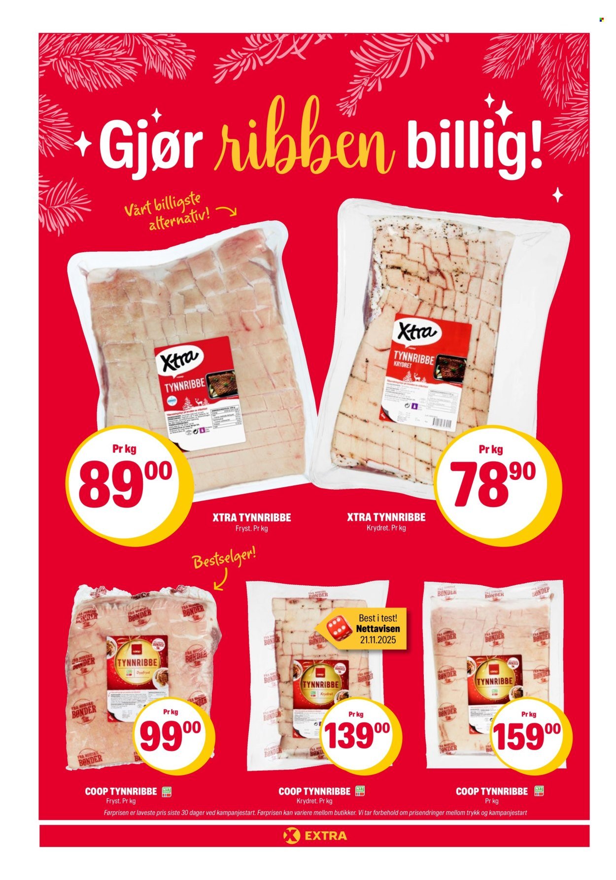 COOP EXTRA kundeavis - Uke 51 (2025-12-15 - 2025-12-21)