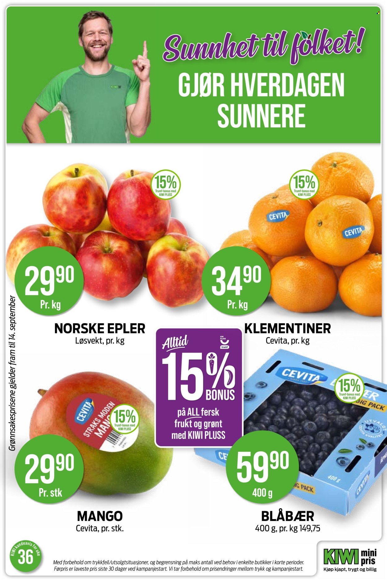 KIWI kundeavis - Fra mandag 1. september 2025 (2025-09-01 - 2025-09-07)