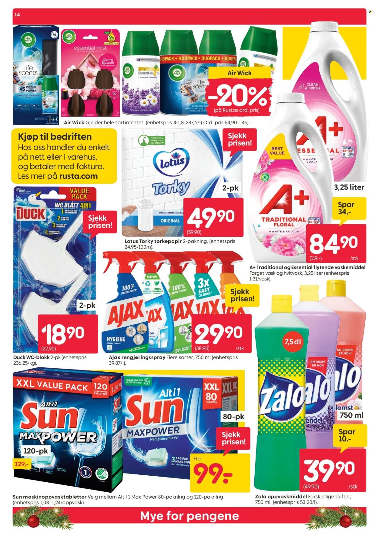 RUSTA kundeavis - Fra onsdag 24. desember 2025 (2025-12-24 - 2026-01-04)