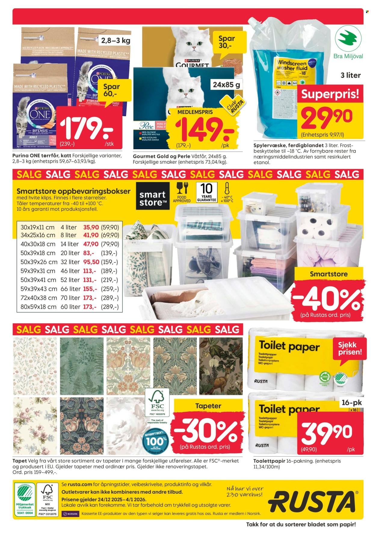 RUSTA kundeavis - Fra onsdag 24. desember 2025 (2025-12-24 - 2026-01-04)