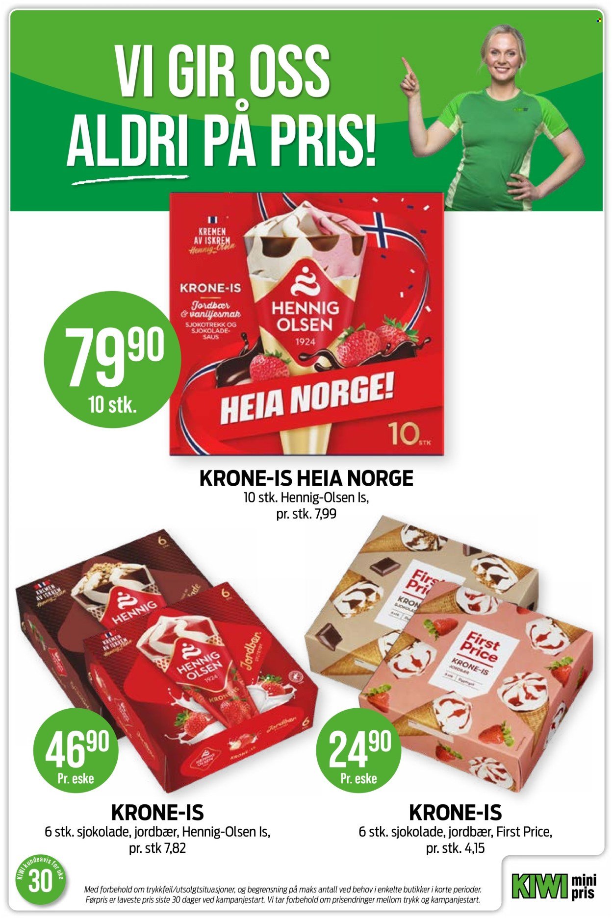 KIWI kundeavis - Fra mandag 20. juli 2026