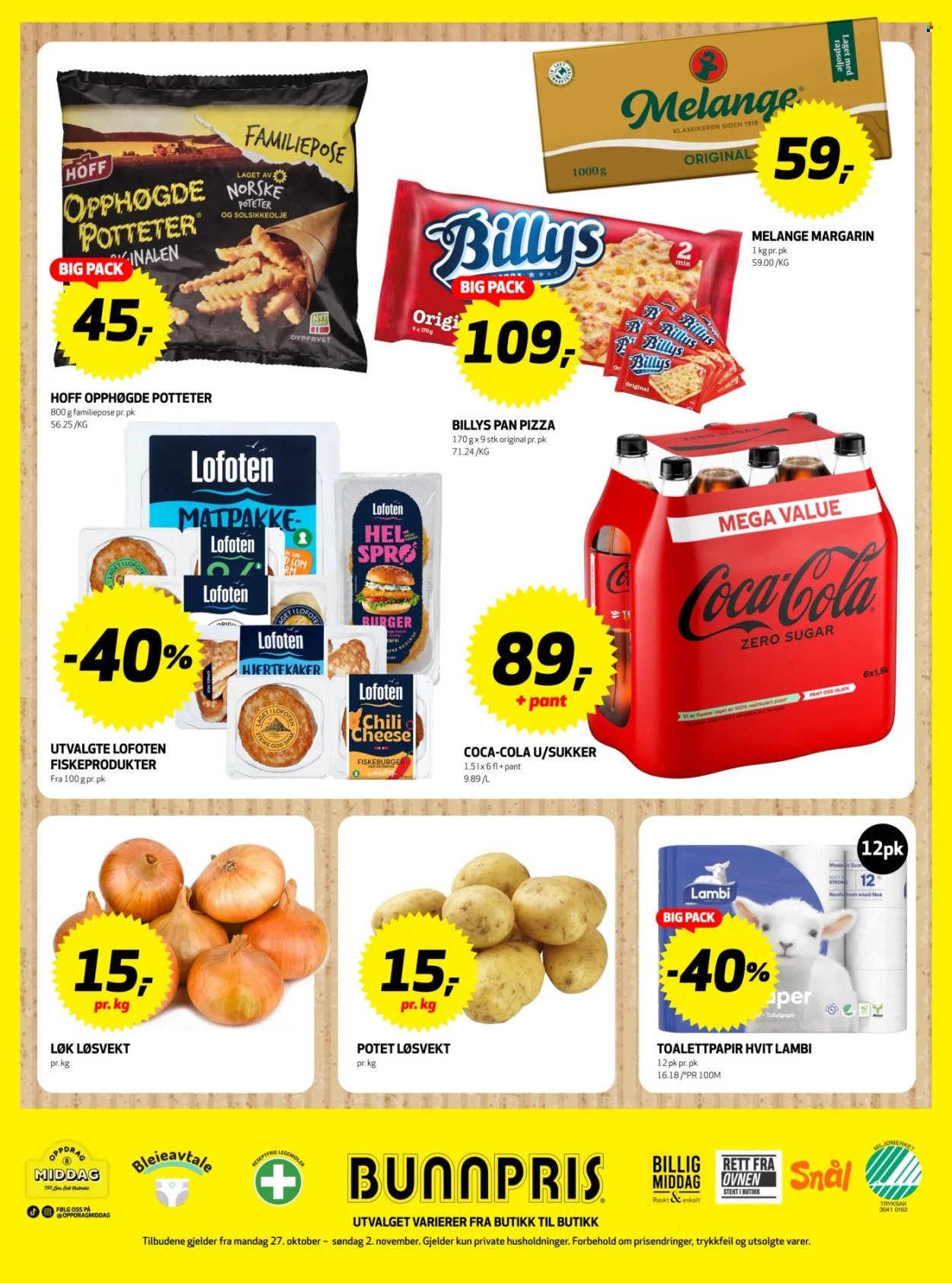 BUNNPRIS kundeavis - Uke 44 (2025-10-27 - 2025-11-02)