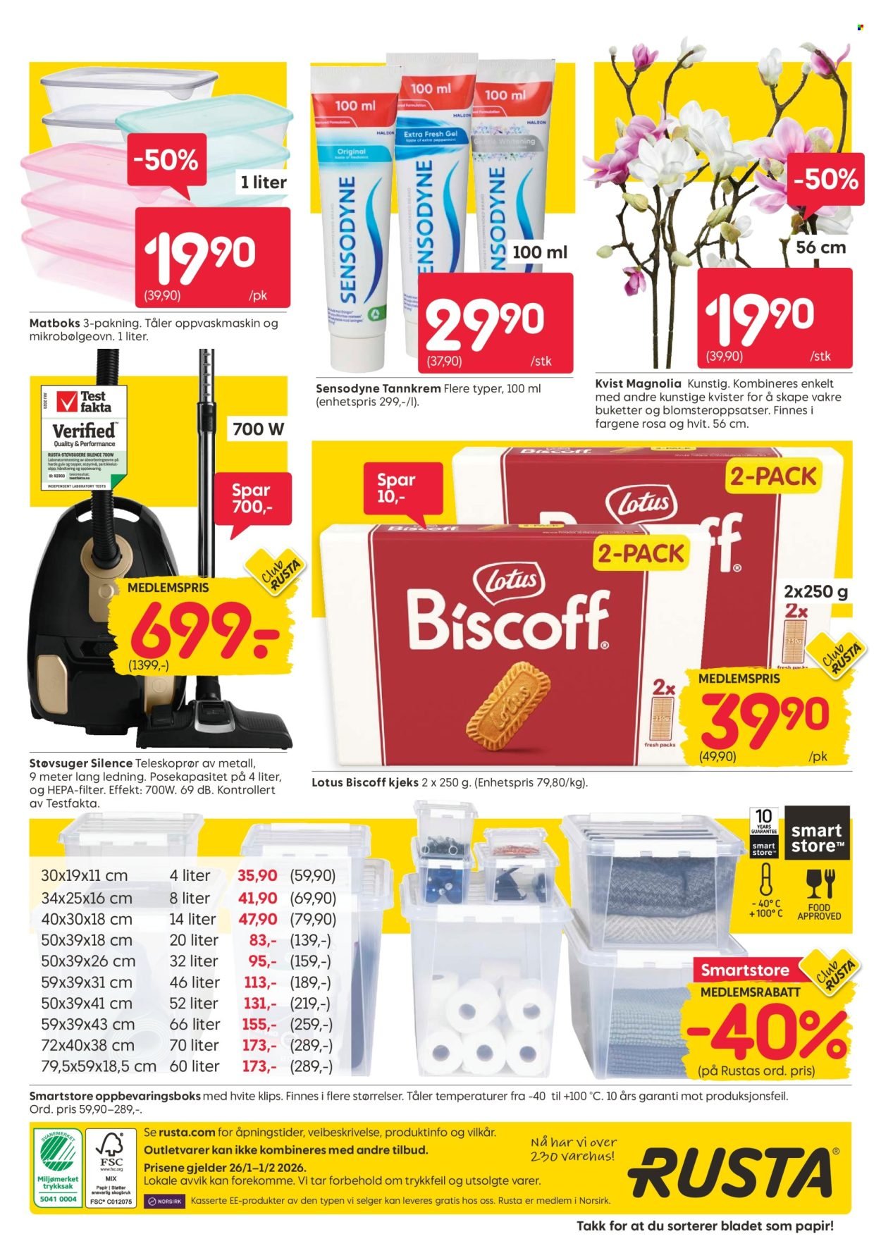 RUSTA kundeavis - Fra mandag 26. januar 2026 (2026-01-26 - 2026-02-01)