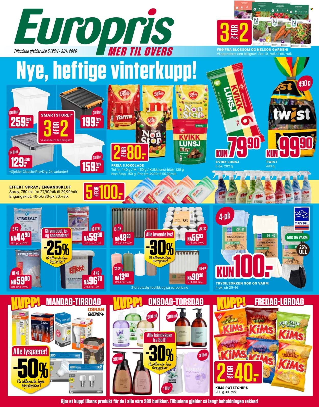 EUROPRIS kundeavis - Fra mandag 26. januar 2026 (2026-01-26 - 2026-01-31)