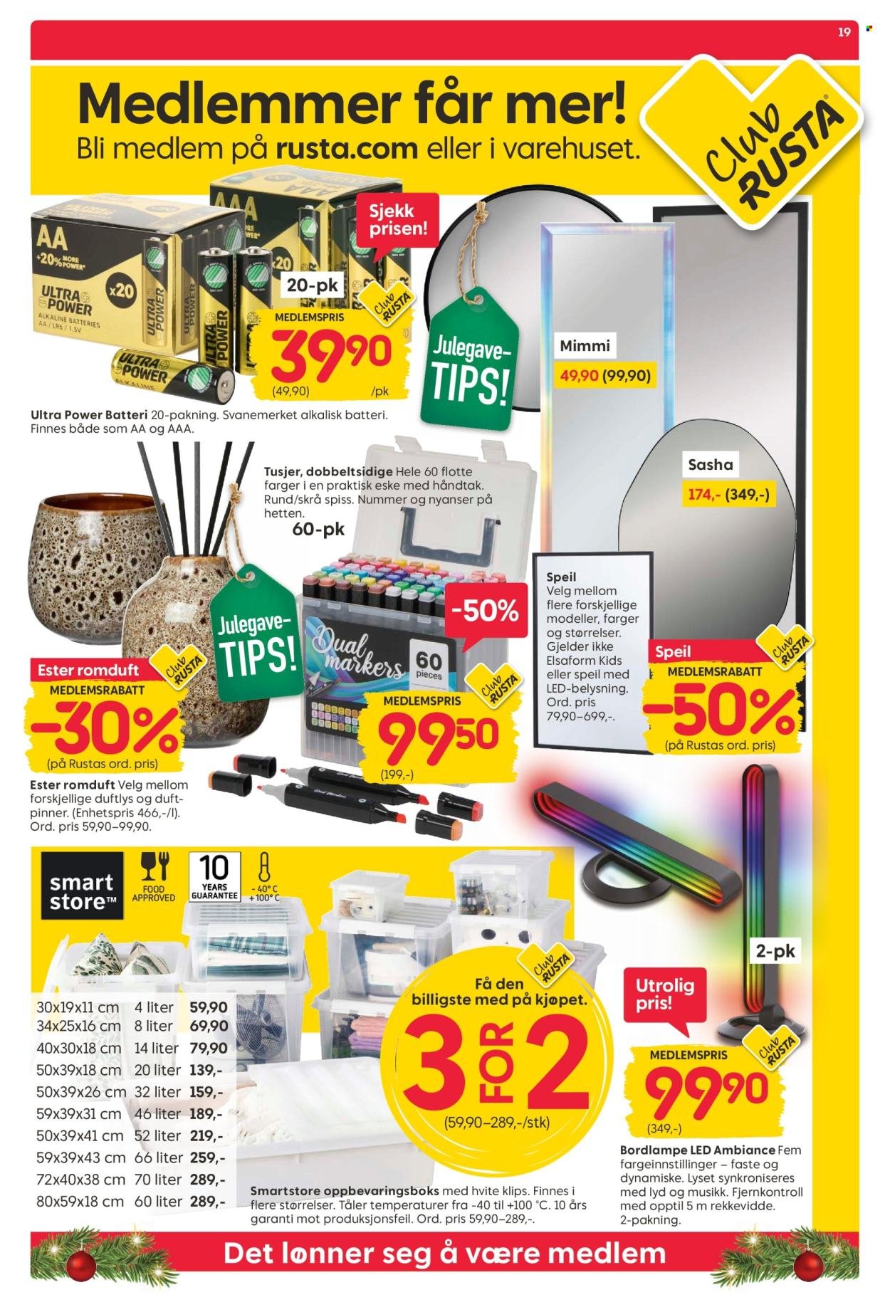 RUSTA kundeavis - Fra mandag 24. november 2025 (2025-11-24 - 2025-11-30)