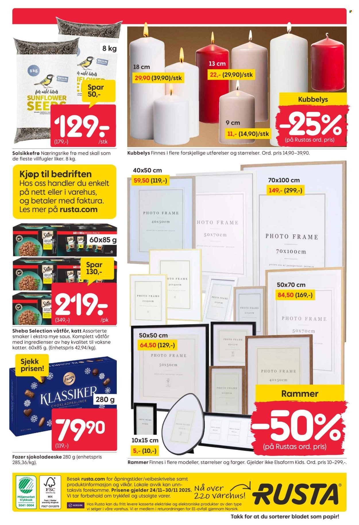 RUSTA kundeavis - Fra mandag 24. november 2025 (2025-11-24 - 2025-11-30)
