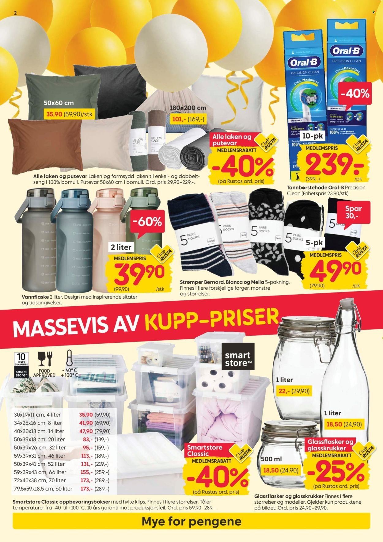 RUSTA kundeavis - Fra mandag 24. august 2026