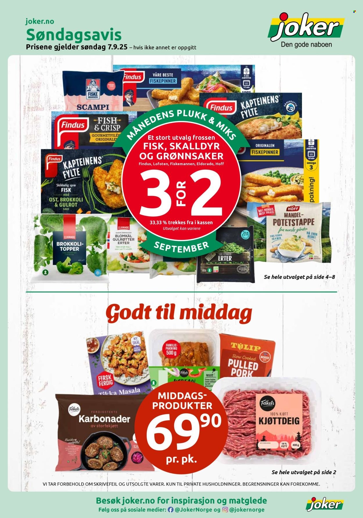 JOKER kundeavis - Fra søndag 7. september 2025 (2025-09-07 - 2025-09-07)