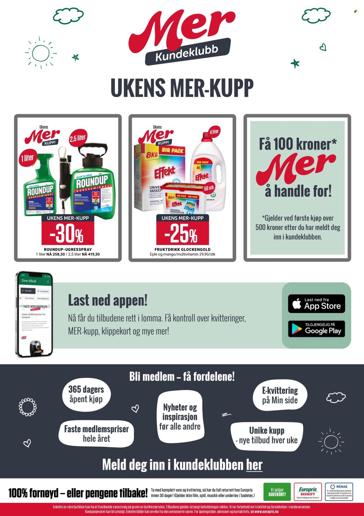 EUROPRIS kundeavis - Fra mandag 6. juli 2026