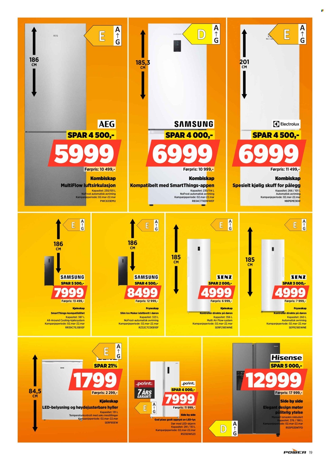 POWER kundeavis - Fra mandag 2. mars 2026 (2026-03-02 - 2026-03-08)