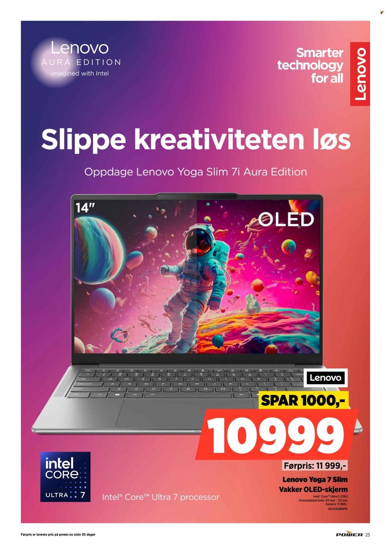 POWER kundeavis - Fra mandag 2. mars 2026 (2026-03-02 - 2026-03-08)