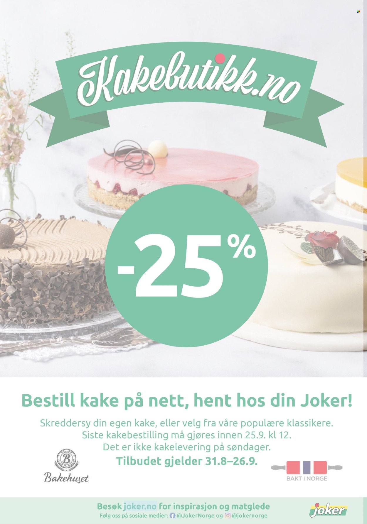JOKER kundeavis - Fra søndag 6. september 2026