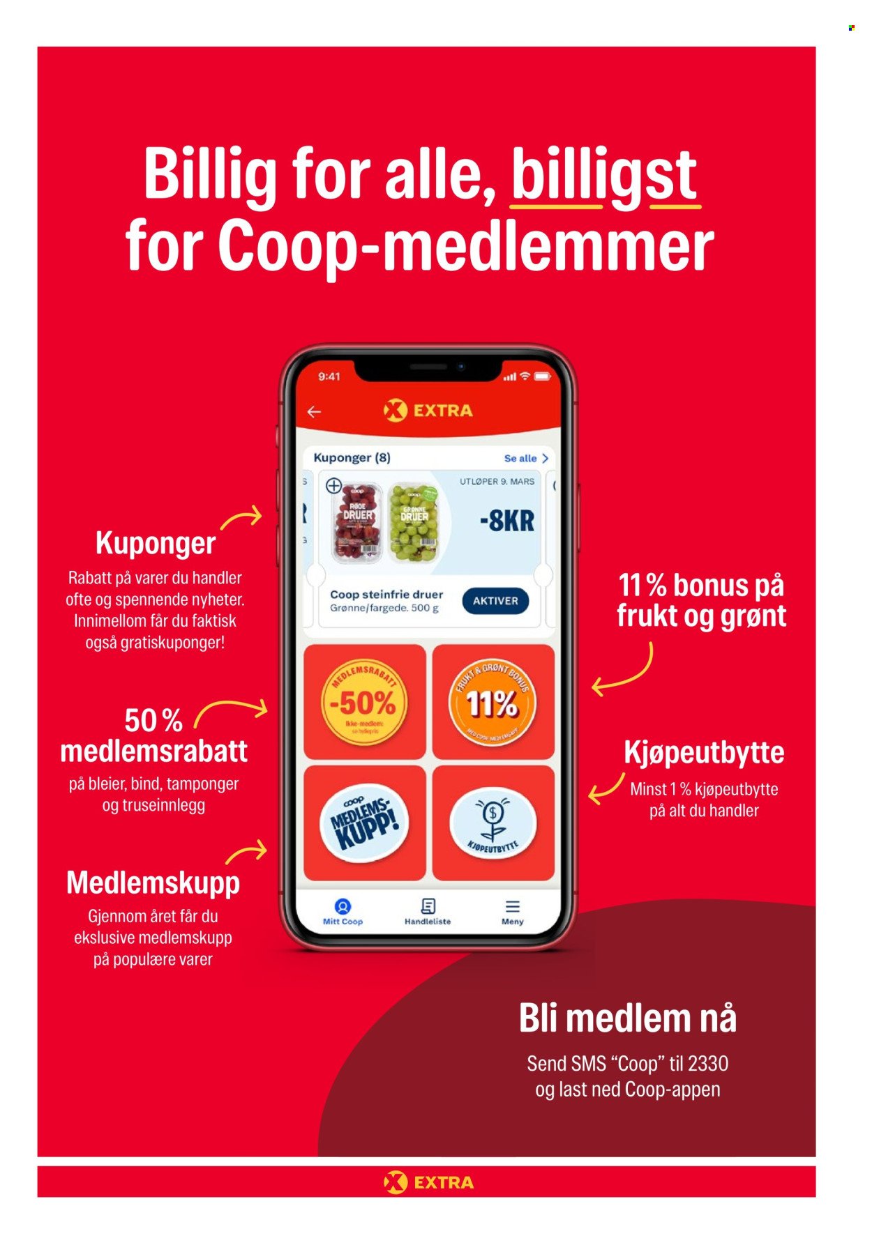COOP EXTRA kundeavis - Uke 30 (2025-07-21 - 2025-07-27)
