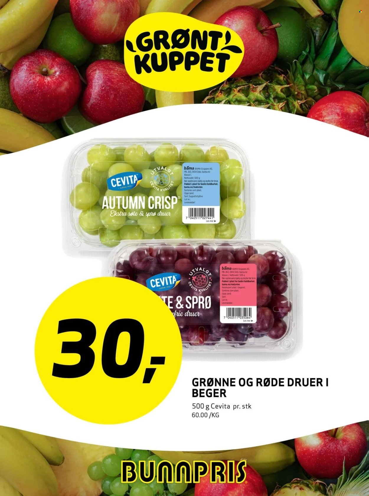 BUNNPRIS kundeavis - Uke 14 (2026-03-30 - 2026-04-05)