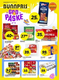BUNNPRIS kundeavis - Uke 14 (2026-03-30 - 2026-04-05)