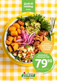 JOKER kundeavis - Godt til middag april (2026-04-01 - 2026-04-30)