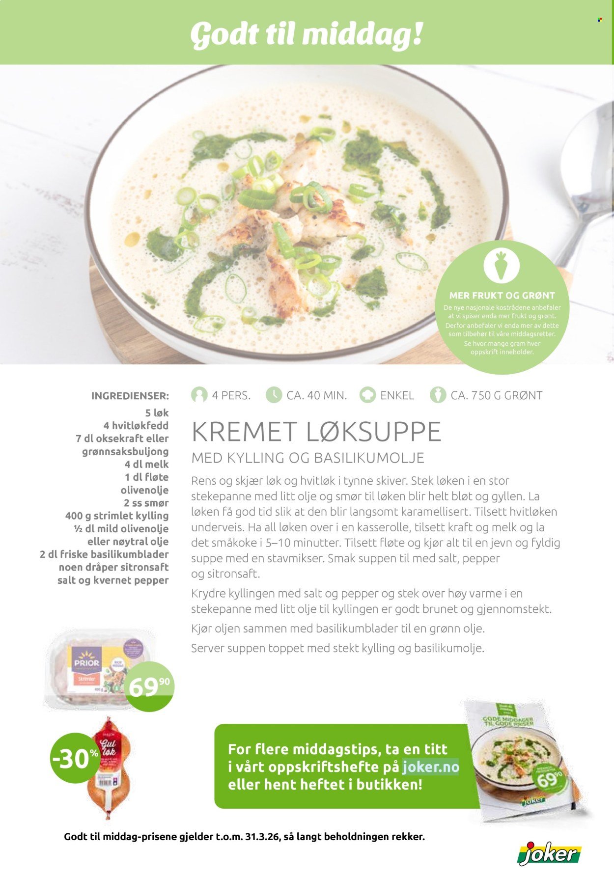 JOKER kundeavis - Fra tirsdag 17. mars 2026 (2026-03-17 - 2026-03-21)