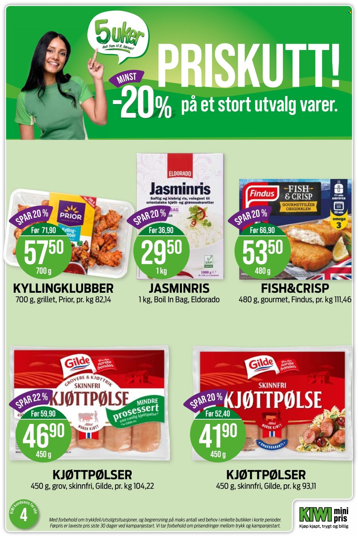 KIWI kundeavis - Fra mandag 19. januar 2026 (2026-01-19 - 2026-01-25)