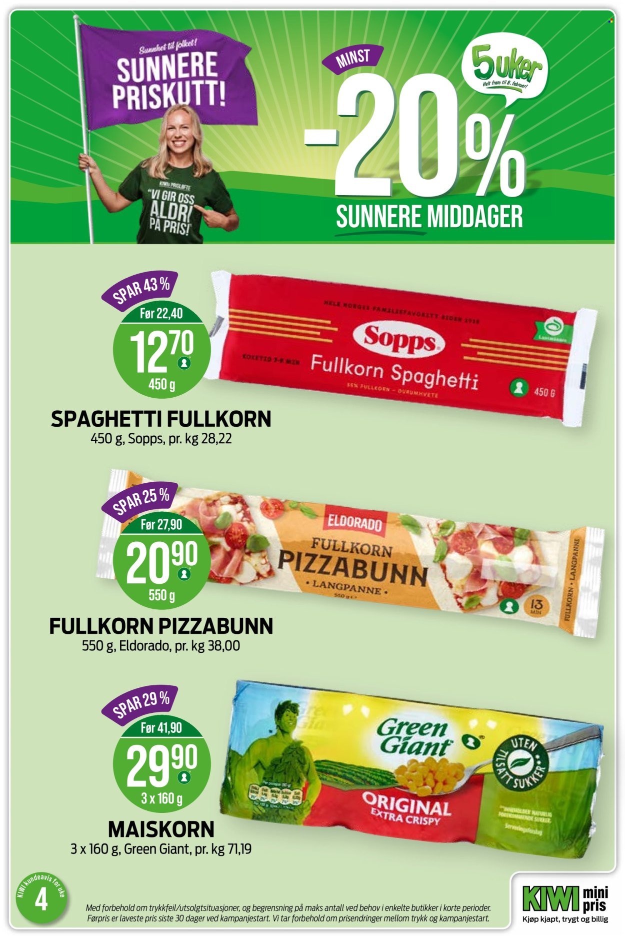 KIWI kundeavis - Fra mandag 19. januar 2026 (2026-01-19 - 2026-01-25)