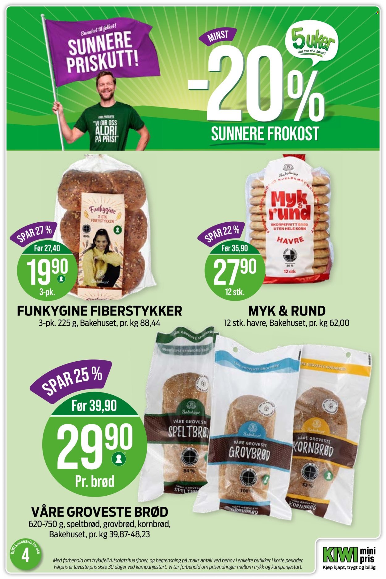 KIWI kundeavis - Fra mandag 19. januar 2026 (2026-01-19 - 2026-01-25)