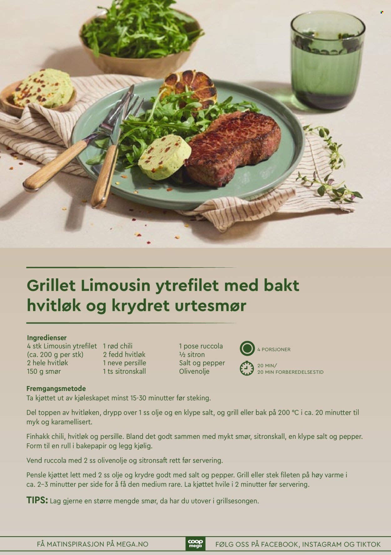 COOP MEGA kundeavis - Grillmat