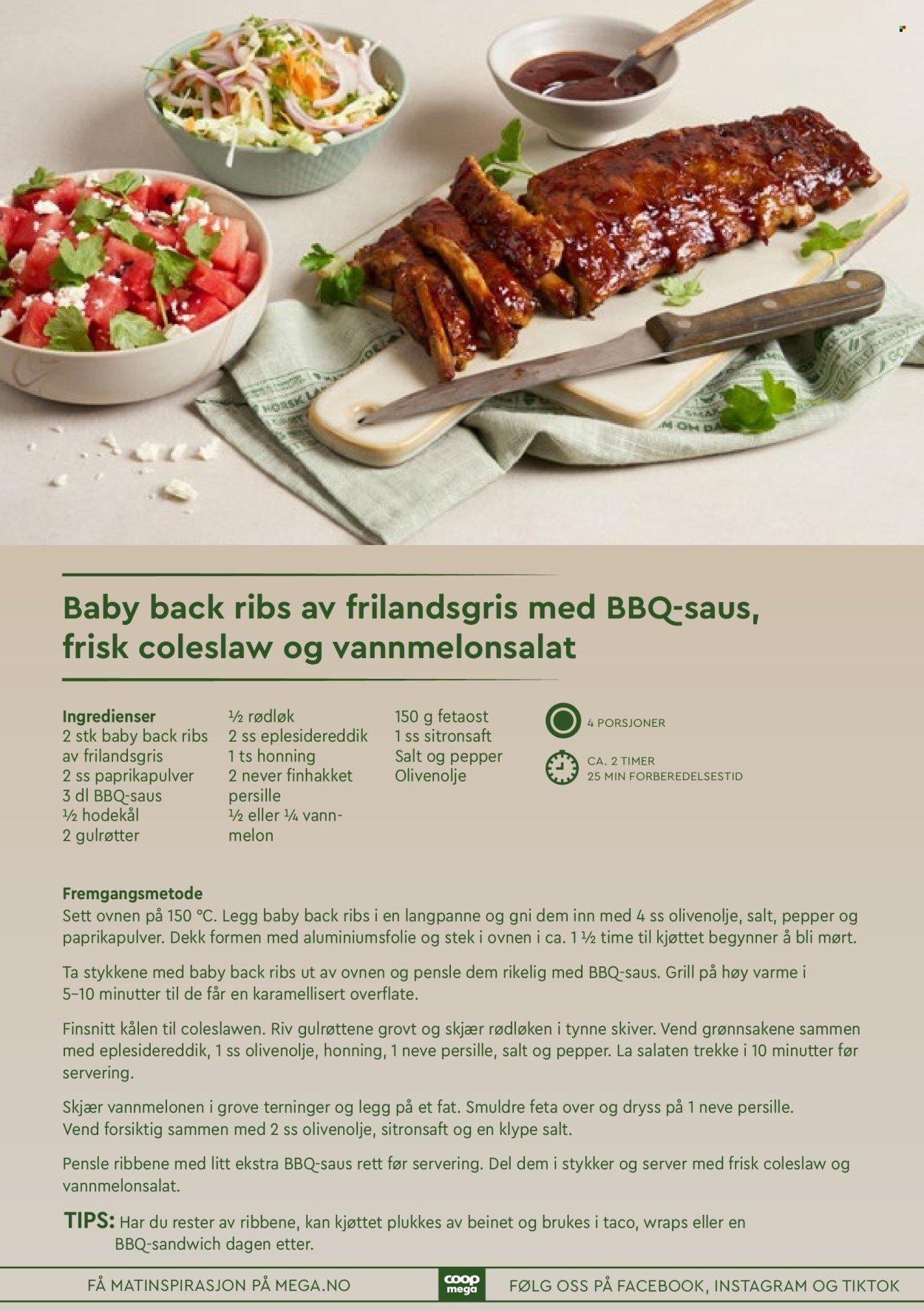 COOP MEGA kundeavis - Grillmat