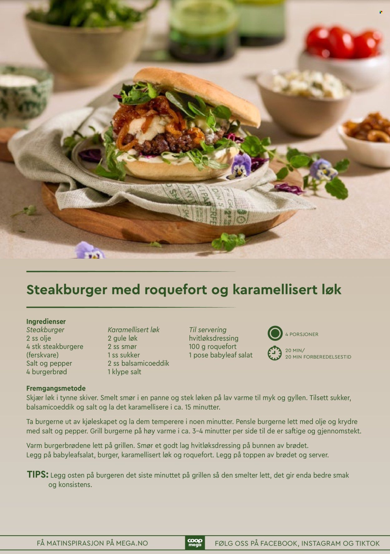 COOP MEGA kundeavis - Grillmat