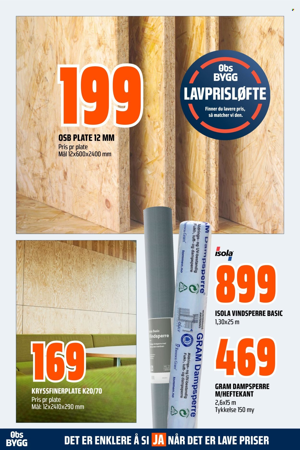 COOP OBS BYGG kundeavis - Uke 34-35