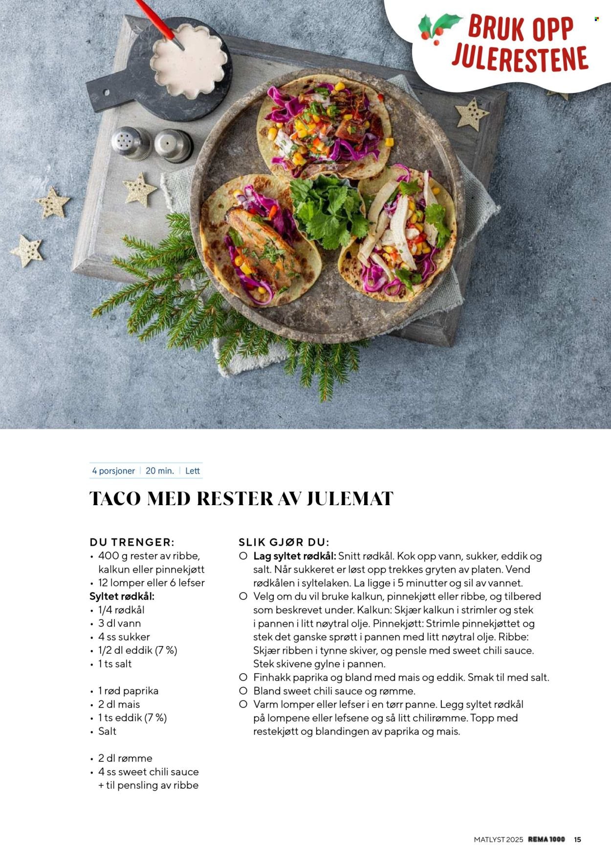 REMA 1000 kundeavis - Matlyst (2025-11-10 - 2025-12-31)