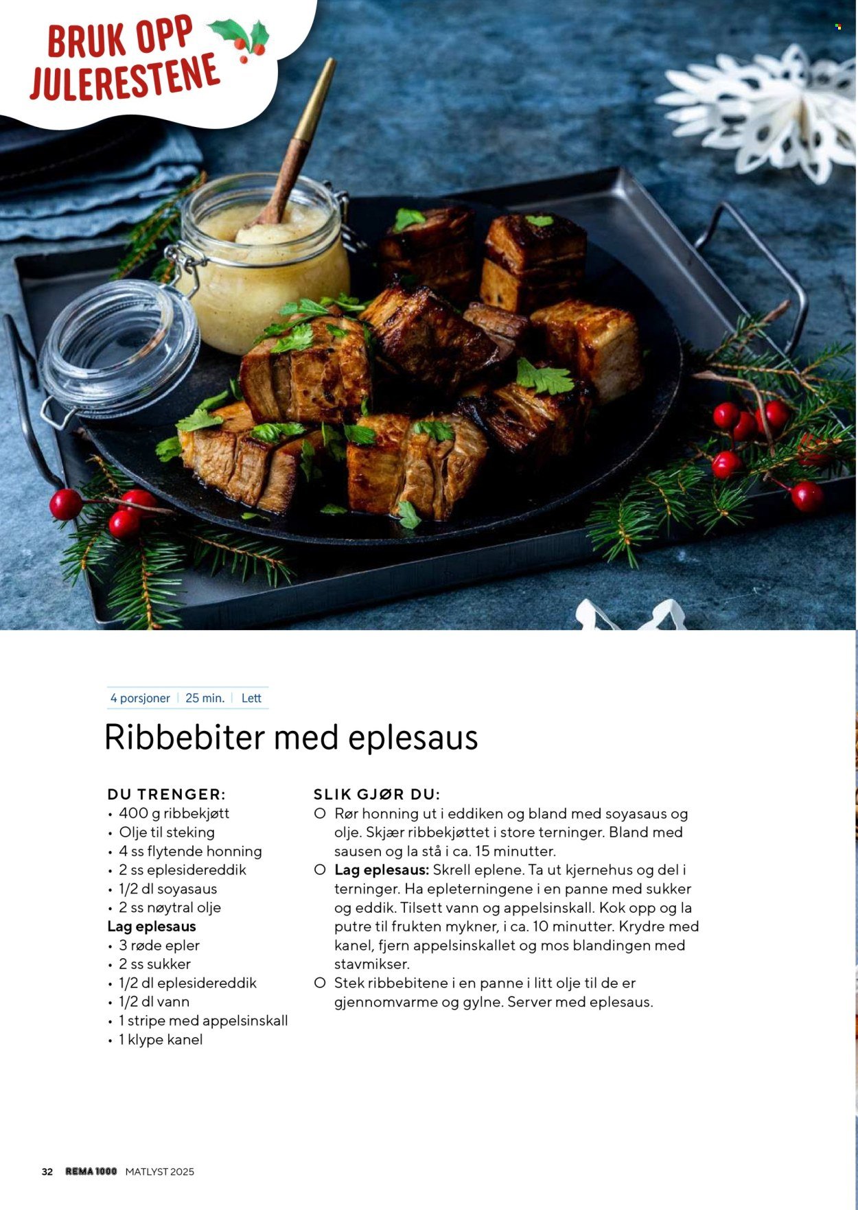 REMA 1000 kundeavis - Matlyst (2025-11-10 - 2025-12-31)