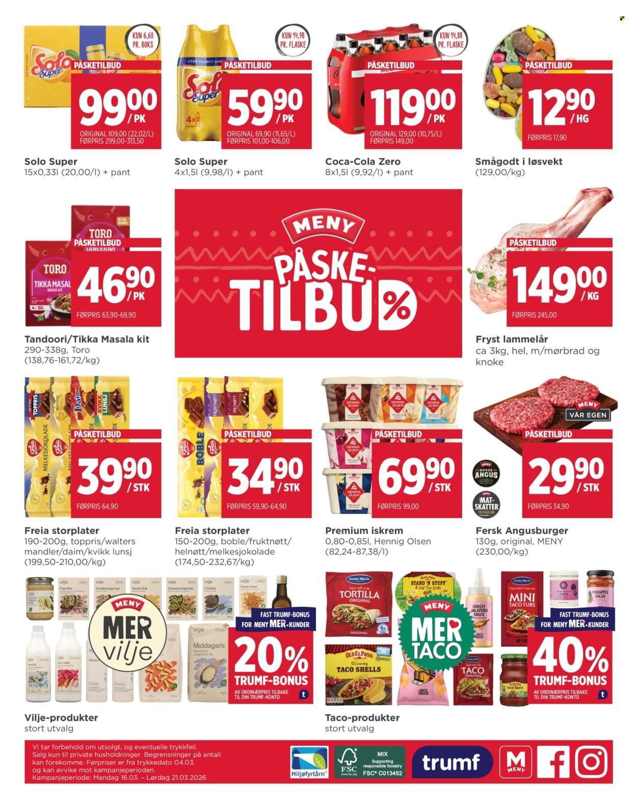 MENY kundeavis - Fra mandag 16. mars 2026 (2026-03-16 - 2026-03-21)