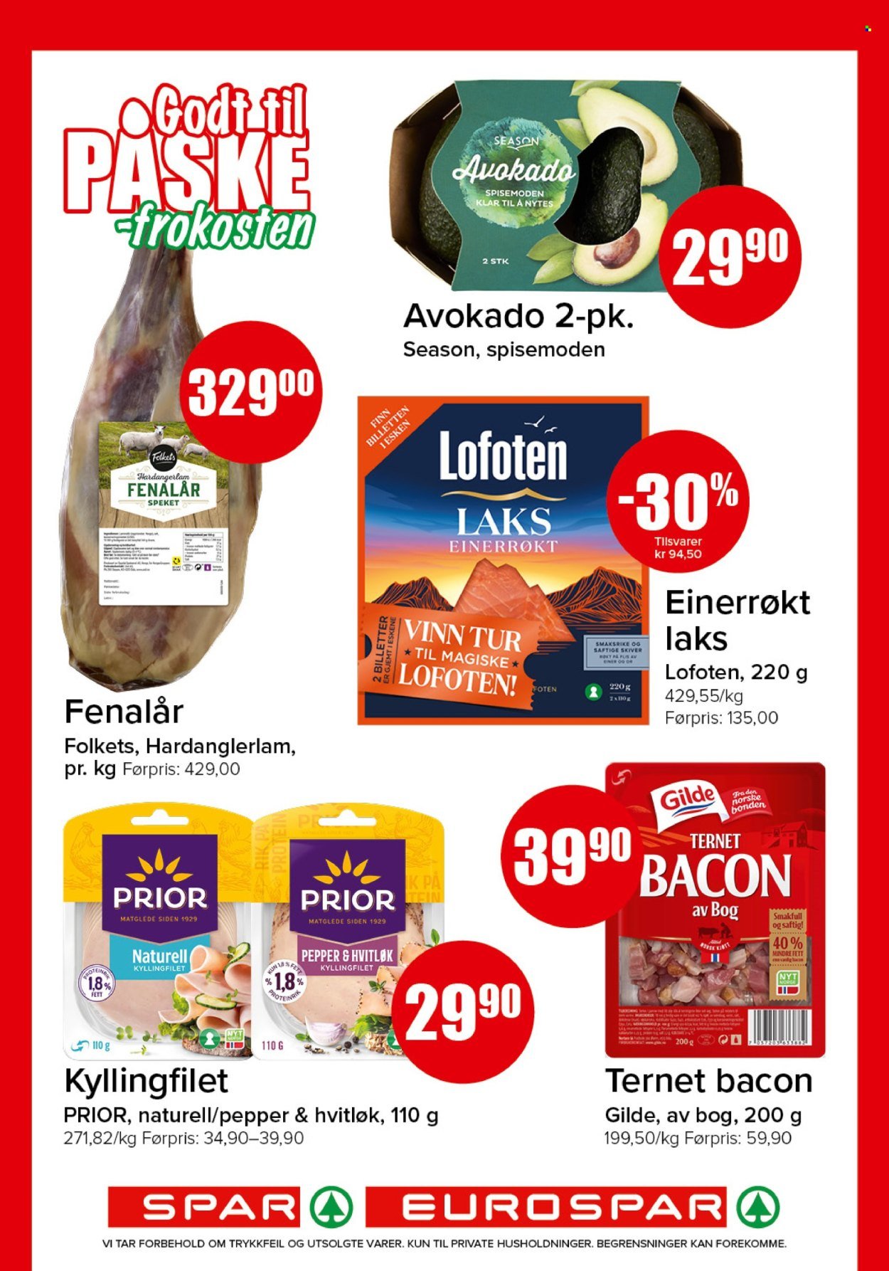 SPAR kundeavis - SPAR, EUROSPAR (2026-03-30 - 2026-04-05)