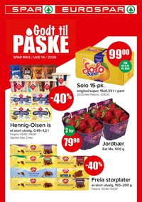 SPAR kundeavis - SPAR, EUROSPAR (2026-03-30 - 2026-04-05)