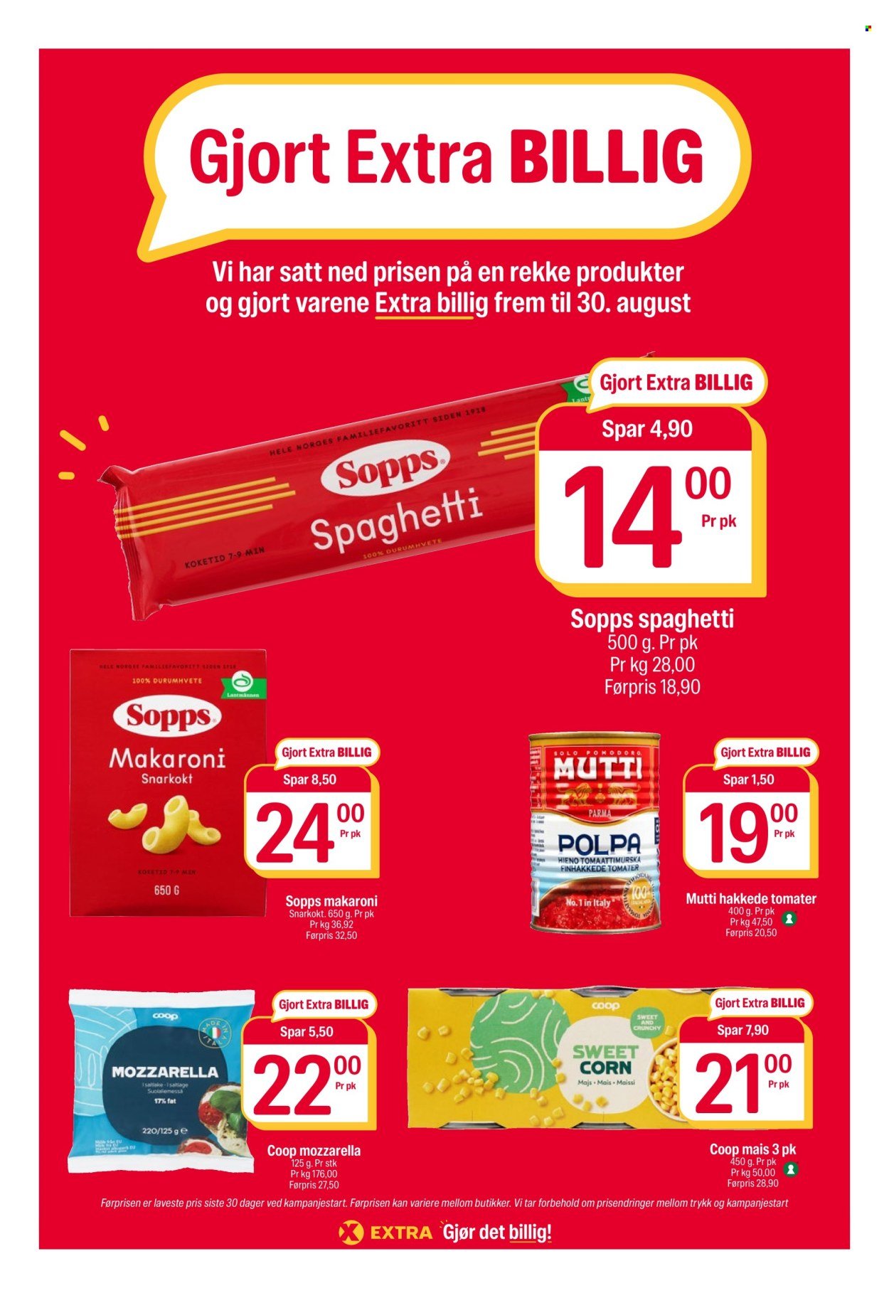 COOP EXTRA kundeavis - Uke 34