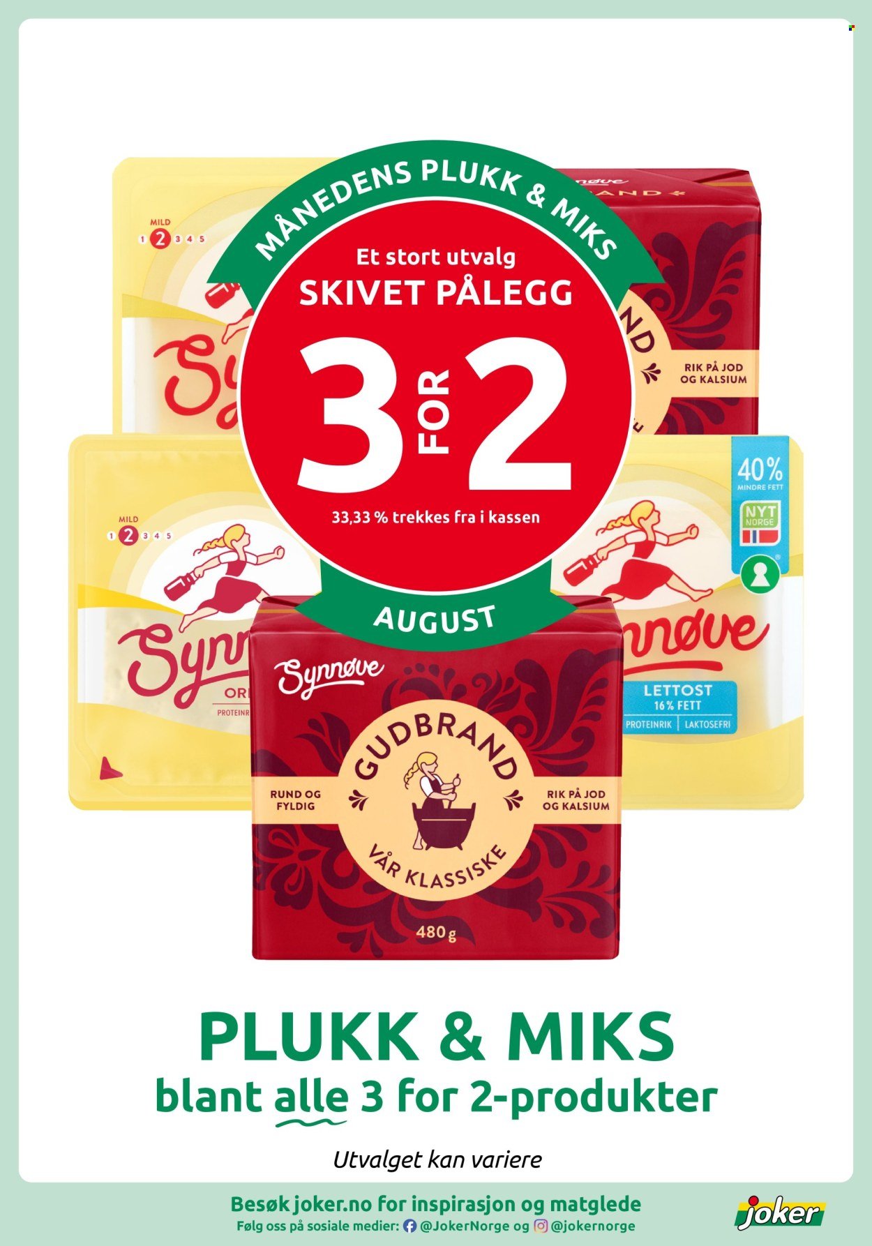 JOKER kundeavis - Fra tirsdag 12. august 2025 (2025-08-12 - 2025-08-16)