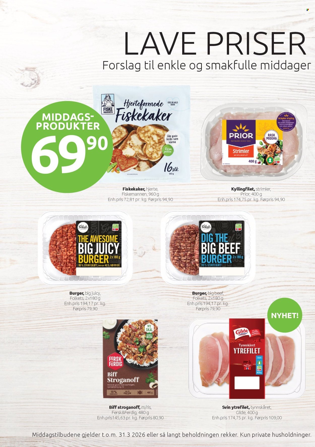 JOKER kundeavis - Godt til middag mars (2026-03-01 - 2026-03-31)