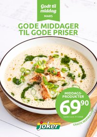 JOKER kundeavis - Godt til middag mars (2026-03-01 - 2026-03-31)