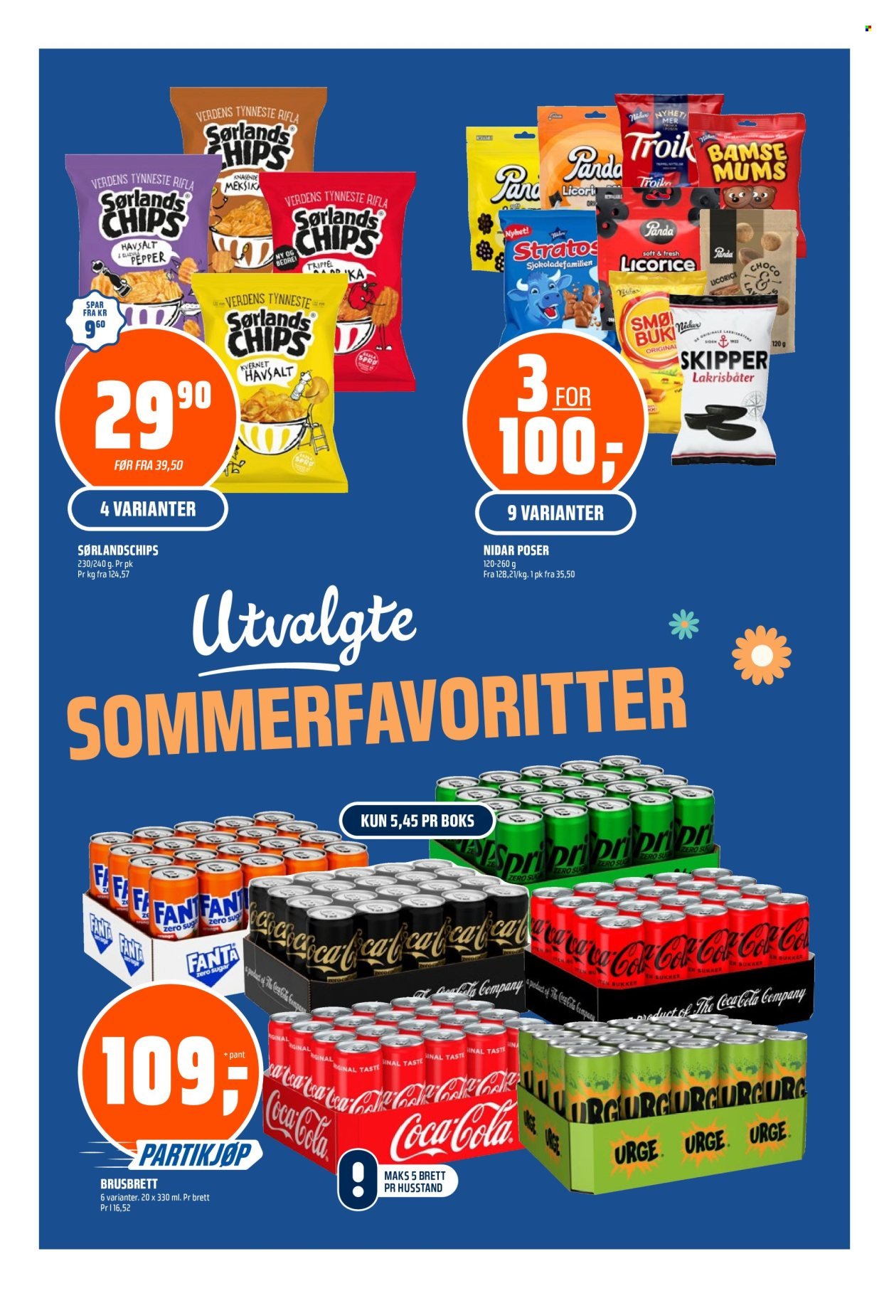 COOP OBS kundeavis - Fra søndag 12. juli 2026