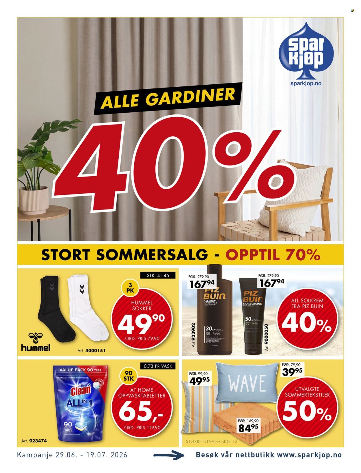 SPARKJØP kundeavis - Fra mandag 29. juni 2026