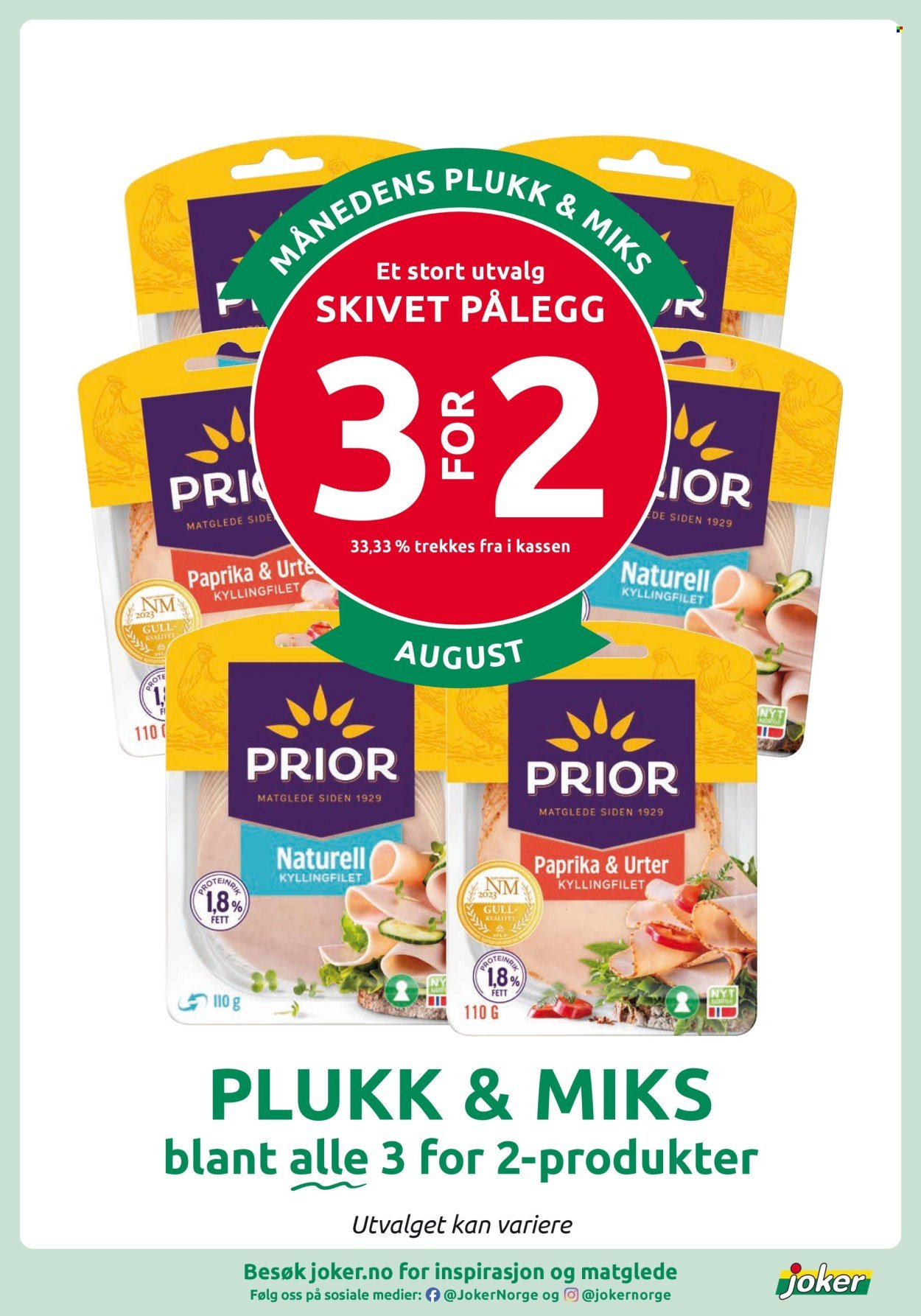 JOKER kundeavis - Fra tirsdag 26. august 2025 (2025-08-26 - 2025-08-30)