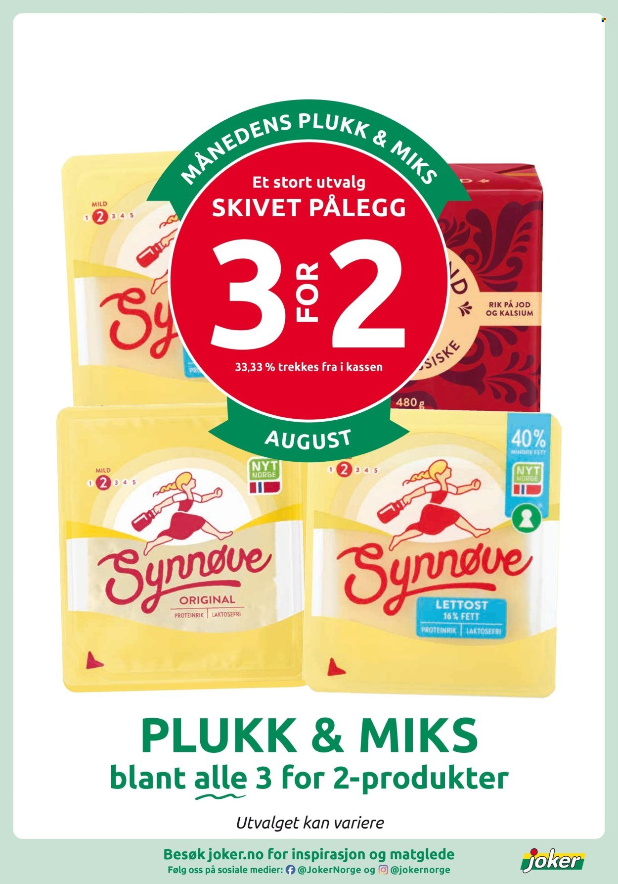 JOKER kundeavis - Fra tirsdag 26. august 2025 (2025-08-26 - 2025-08-30)