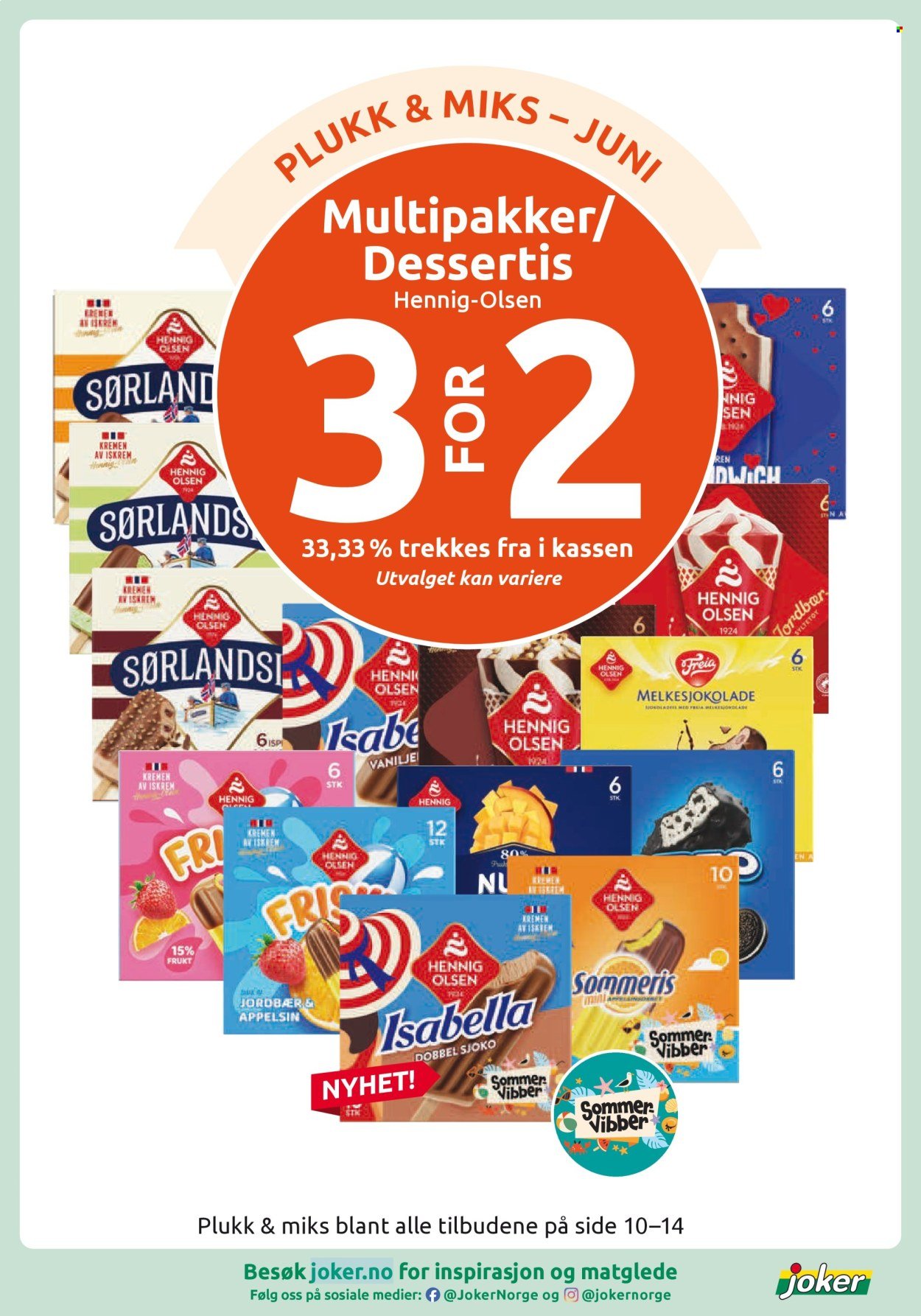 JOKER kundeavis - Fra søndag 21. juni 2026