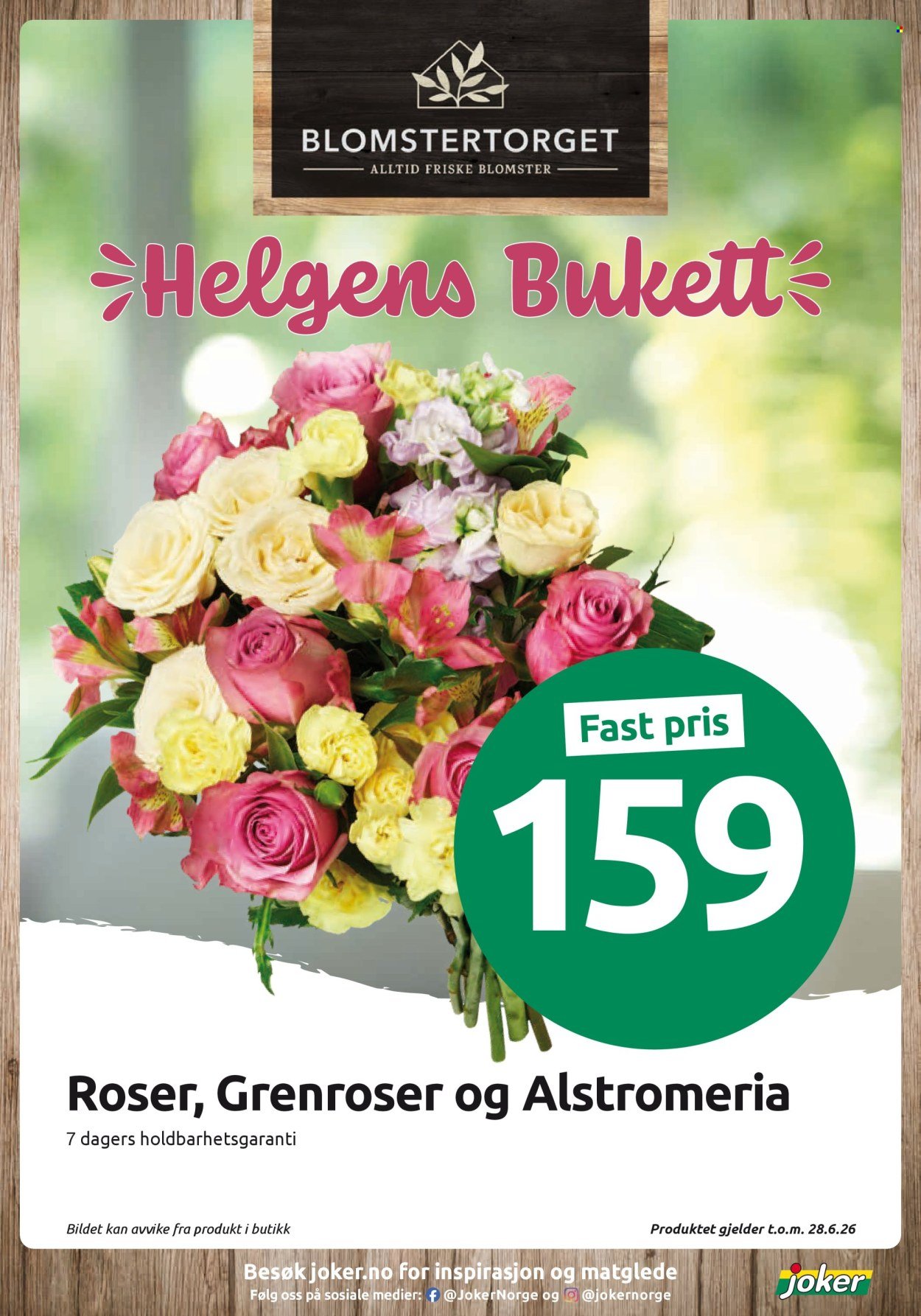 JOKER kundeavis - Fra søndag 21. juni 2026