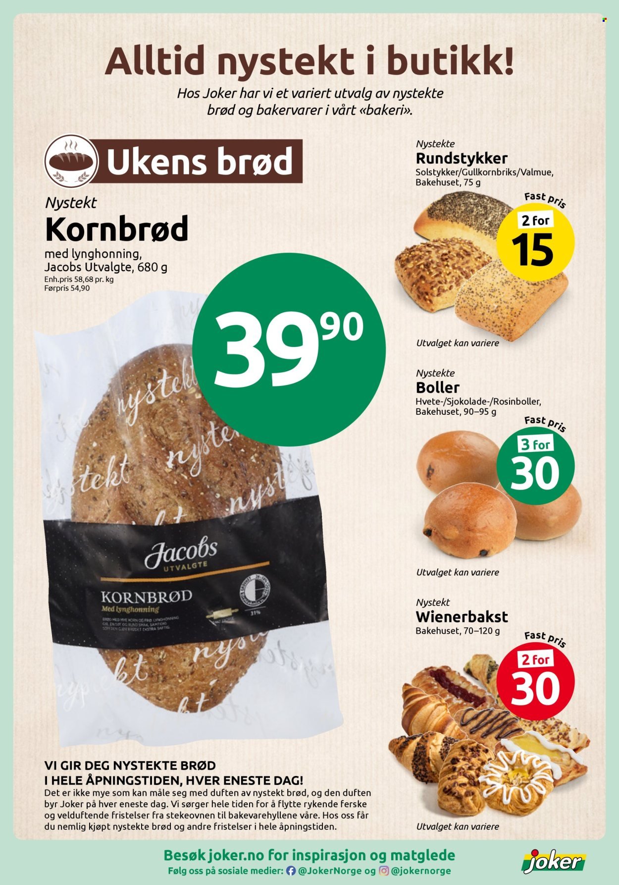 JOKER kundeavis - Fra søndag 2. august 2026