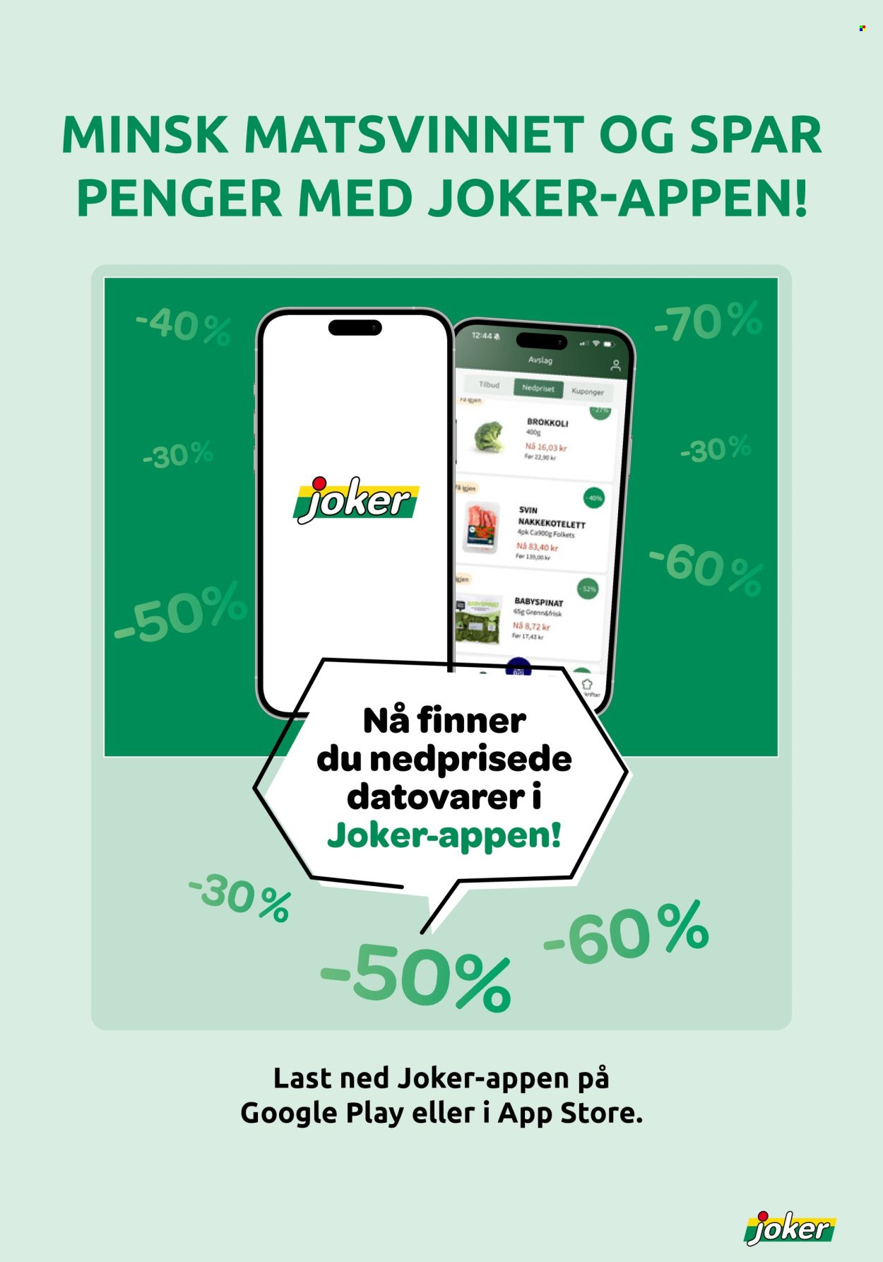 JOKER kundeavis - Fra søndag 2. august 2026