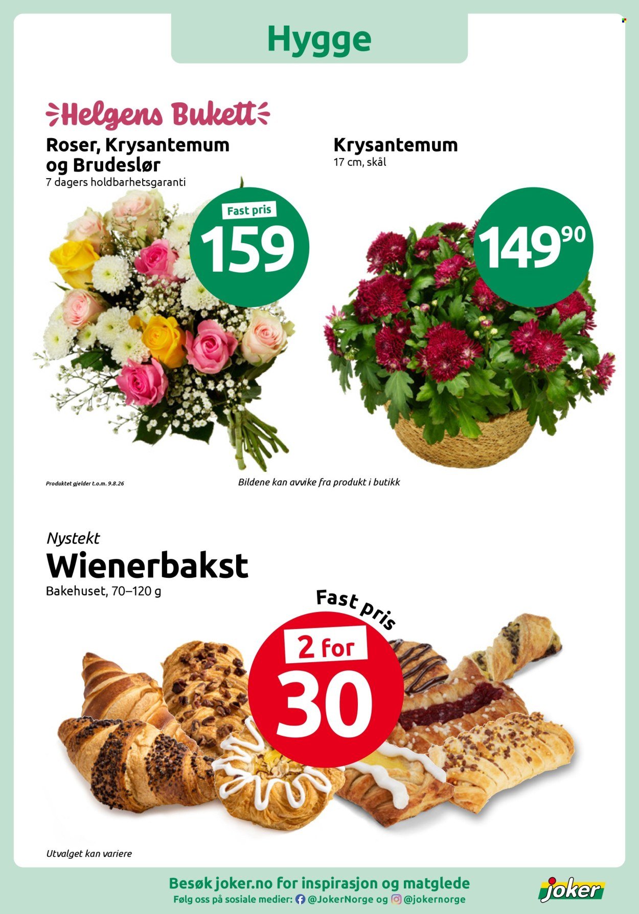 JOKER kundeavis - Fra søndag 2. august 2026