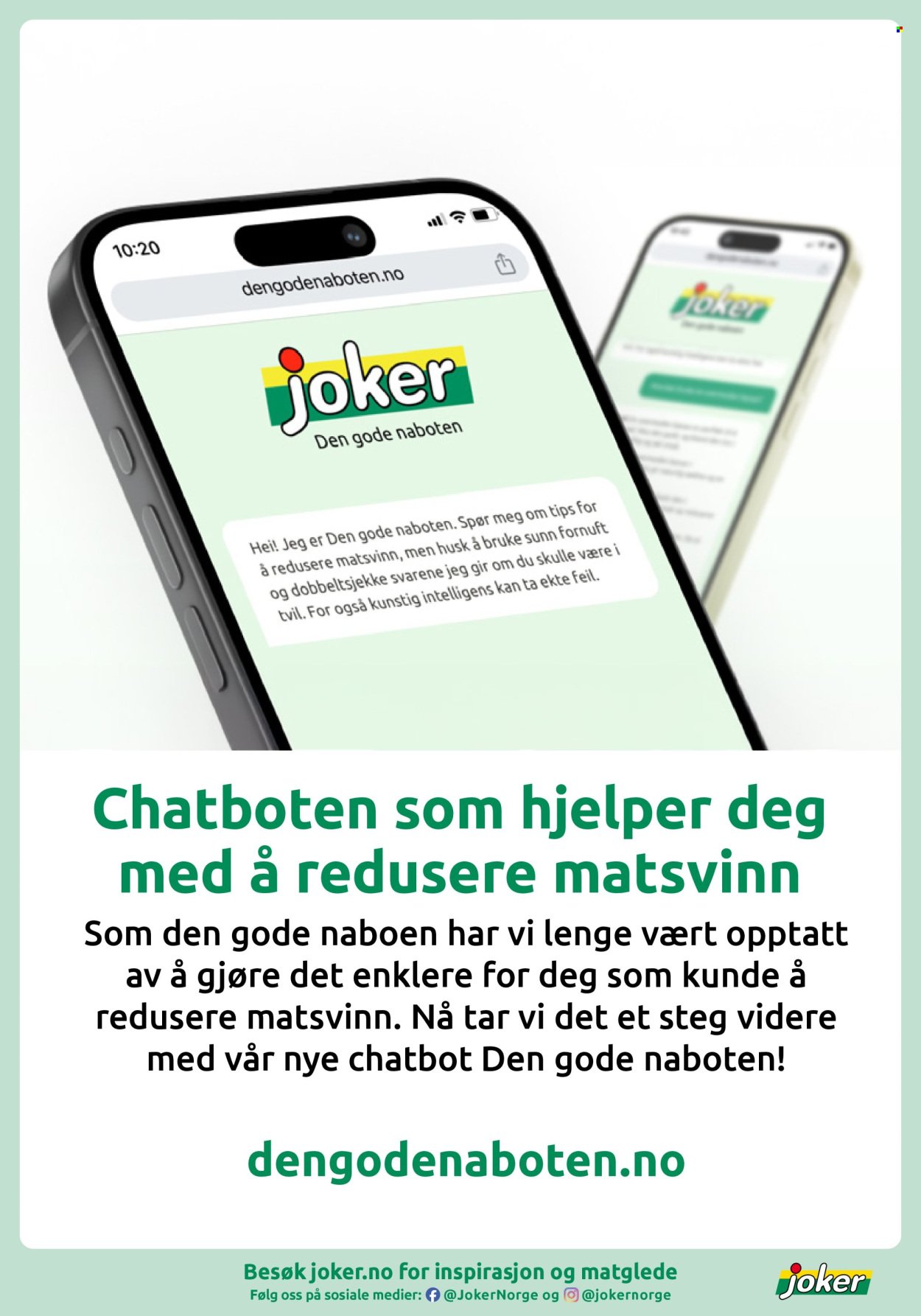 JOKER kundeavis - Fra søndag 2. august 2026