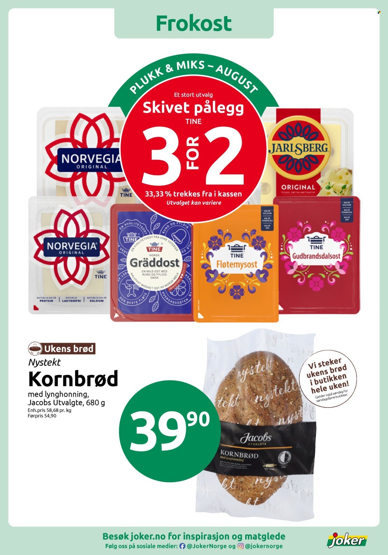 JOKER kundeavis - Fra søndag 2. august 2026