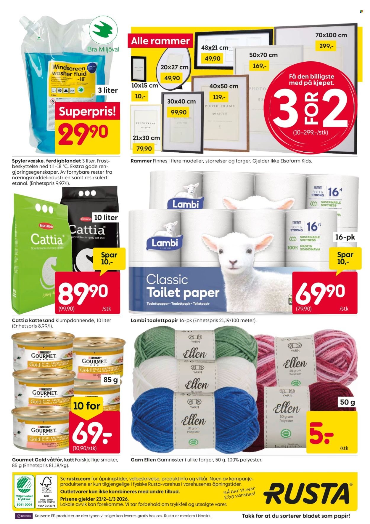 RUSTA kundeavis - Fra mandag 23. februar 2026 (2026-02-23 - 2026-03-01)